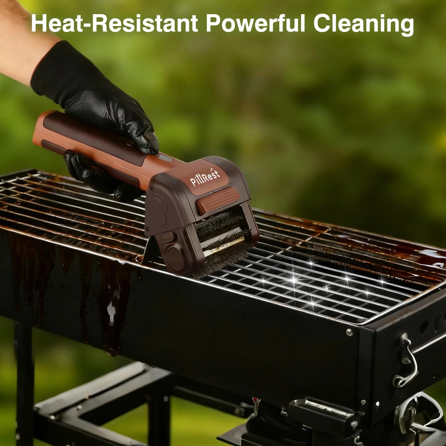 Cordless Electric BBQ Grill Brush