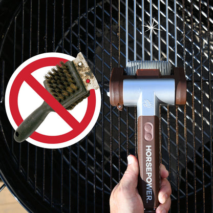 Bristle-Free Cordless Electric Grill Brush