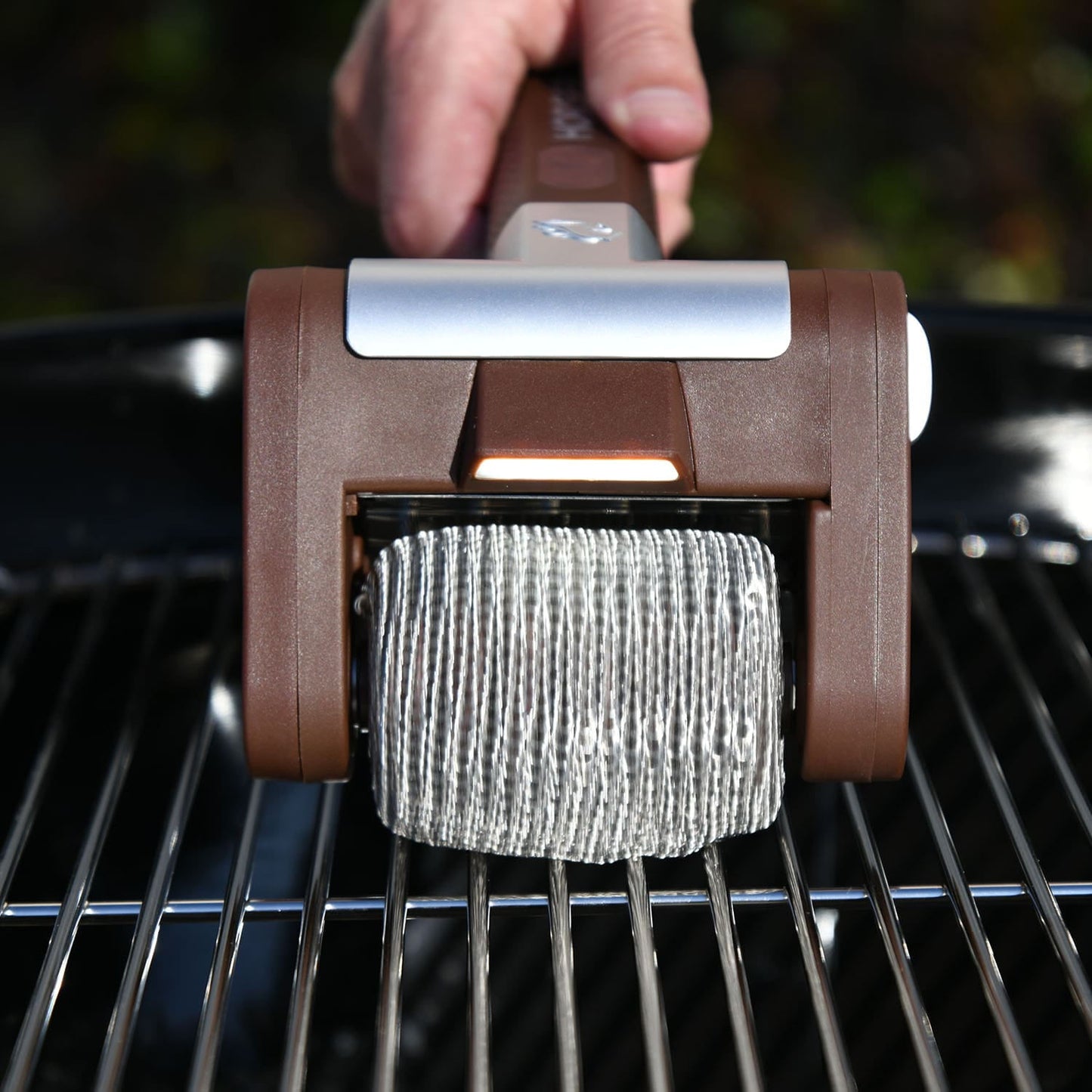 Bristle-Free Cordless Electric Grill Brush
