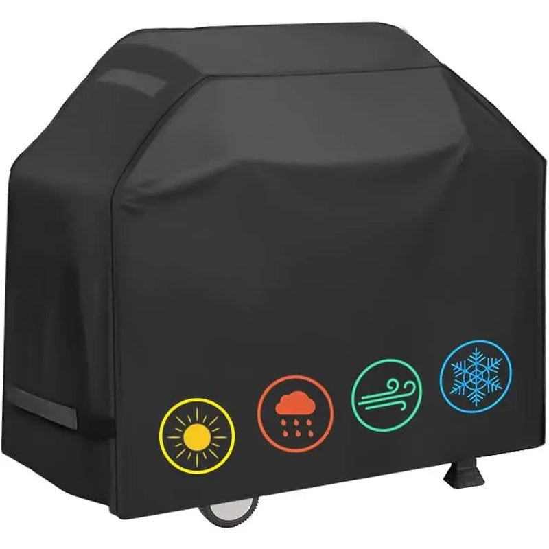 Grill Cover, BBQ Grill Cover, 58 Inch -Proof and Anti-Uv Barbecue Gas Grill Cover Compatible for Weber Char-Broil Nexgrill Grills And
