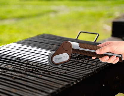 Bristle-Free Cordless Electric Grill Brush