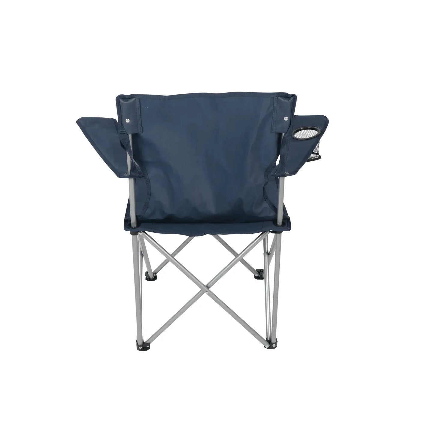 Adult Basic Quad Folding Camp Chair with Cup Holder