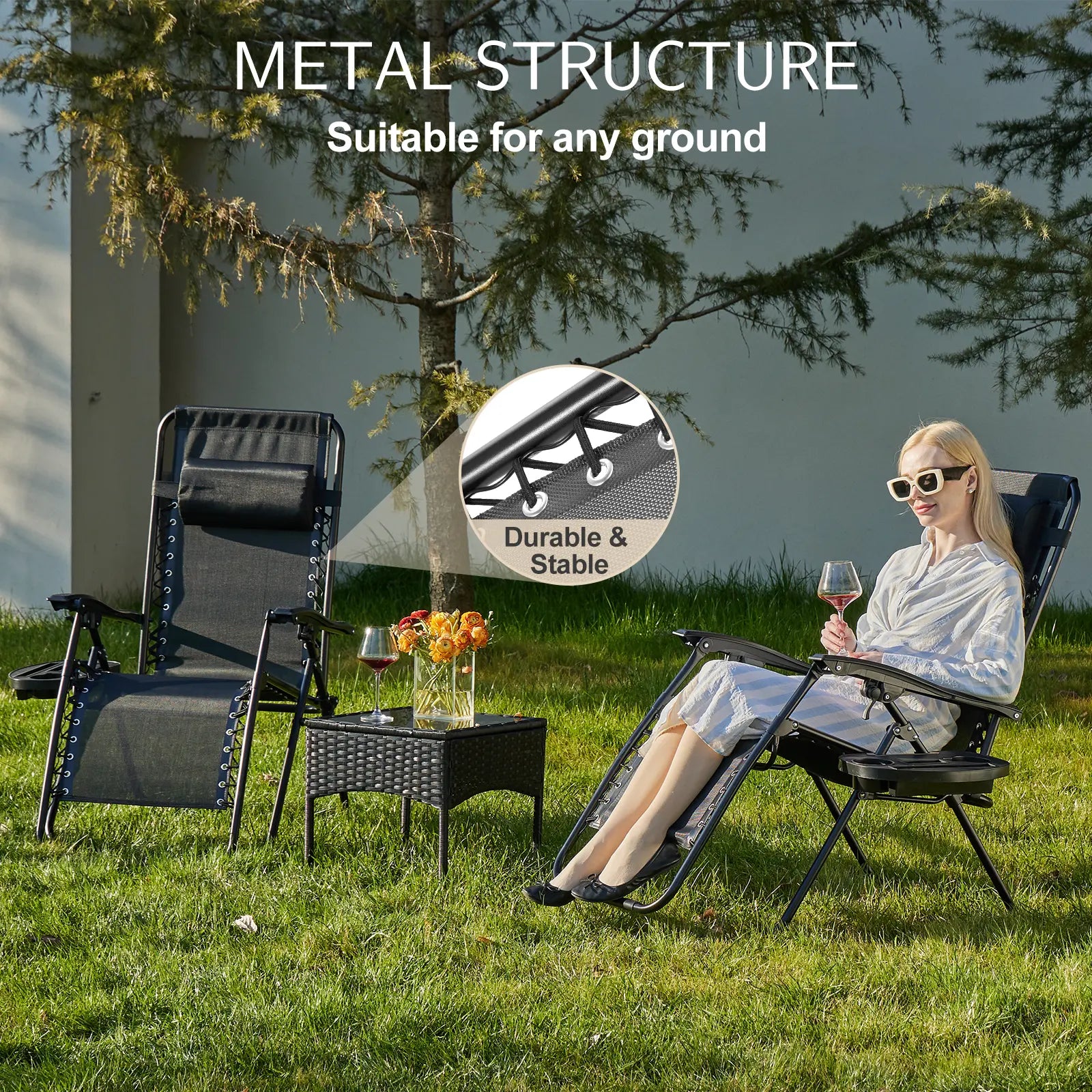 Zero Gravity Recliner Folding Chair
