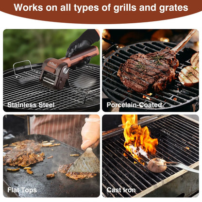 Cordless Electric BBQ Grill Brush